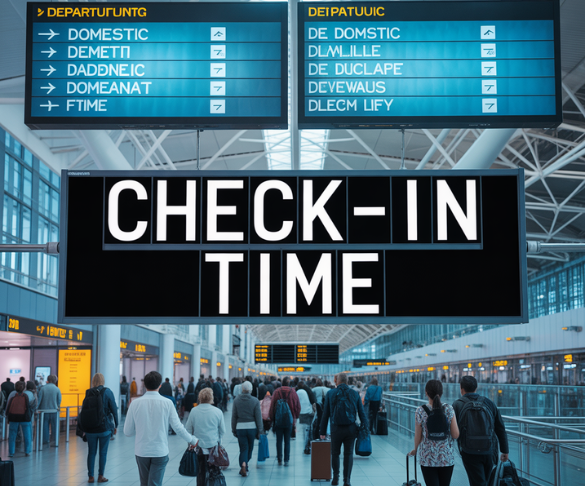 Check-In Time in Domestic Flights