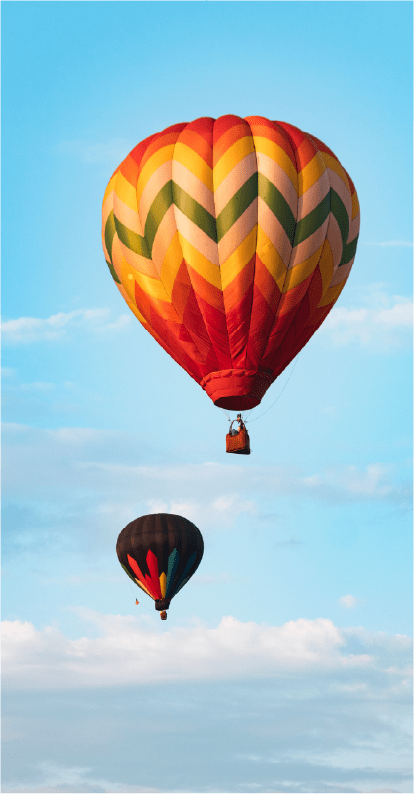 HOT AIR BALLOON FLIGHT