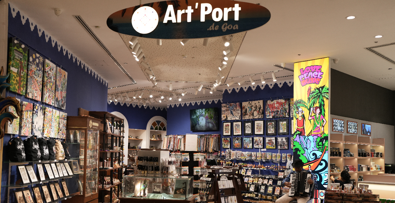 Goa airport shopping